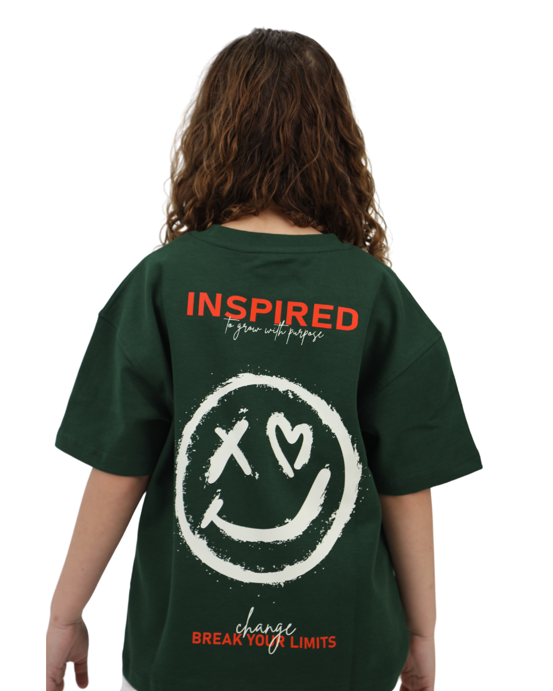 Inspired Green Oversized T-Shirt