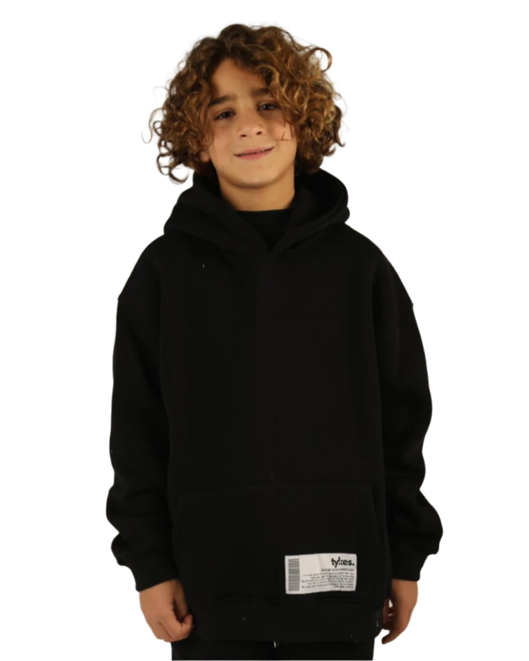 Smile Black Hoodie