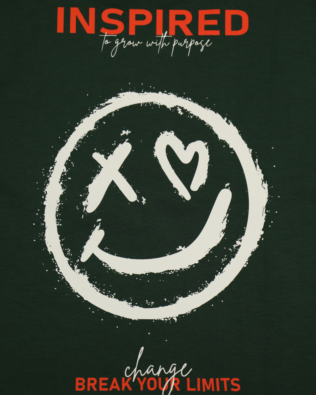 Inspired Green Oversized T-Shirt