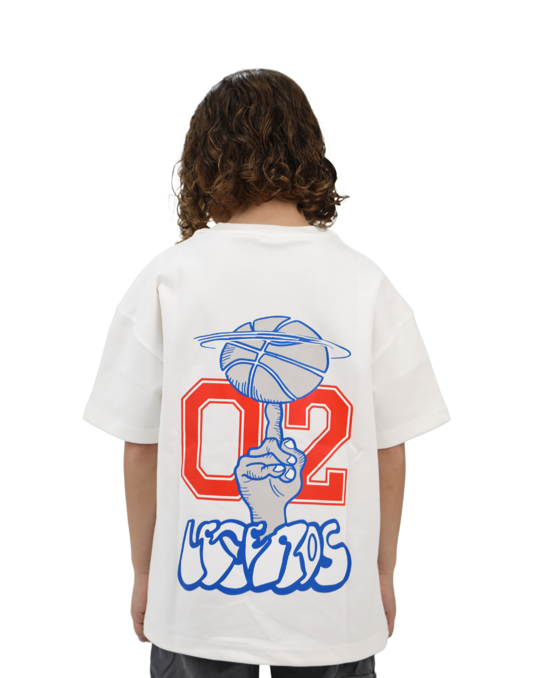 Game White Oversized T-Shirt