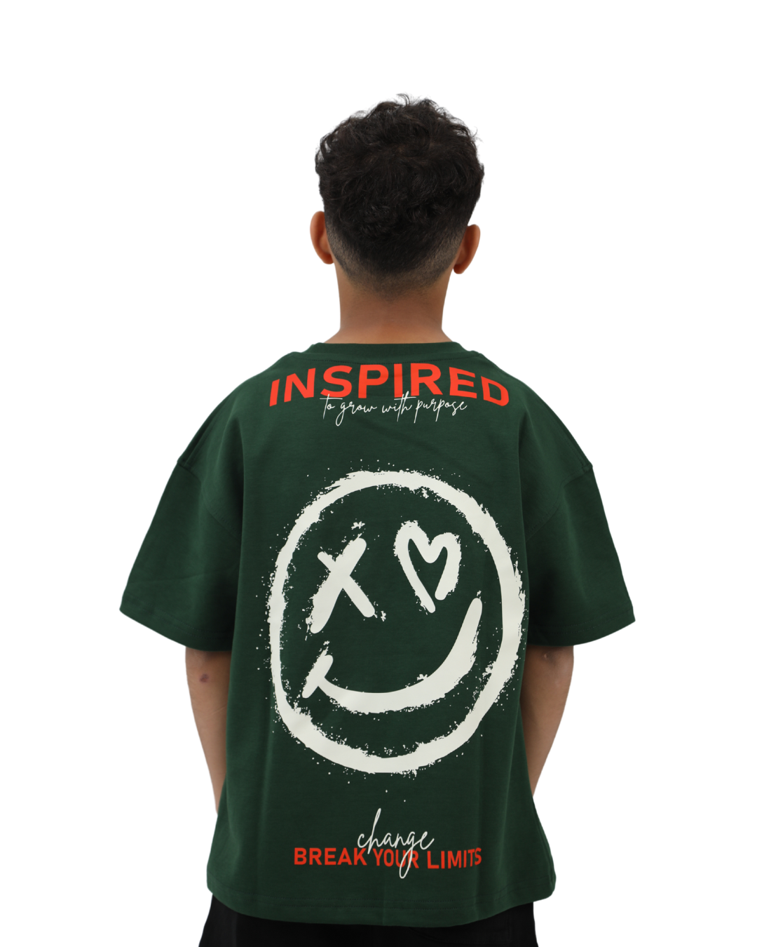 Inspired Green Oversized T-Shirt