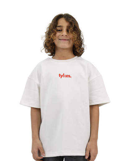 Game White Oversized T-Shirt