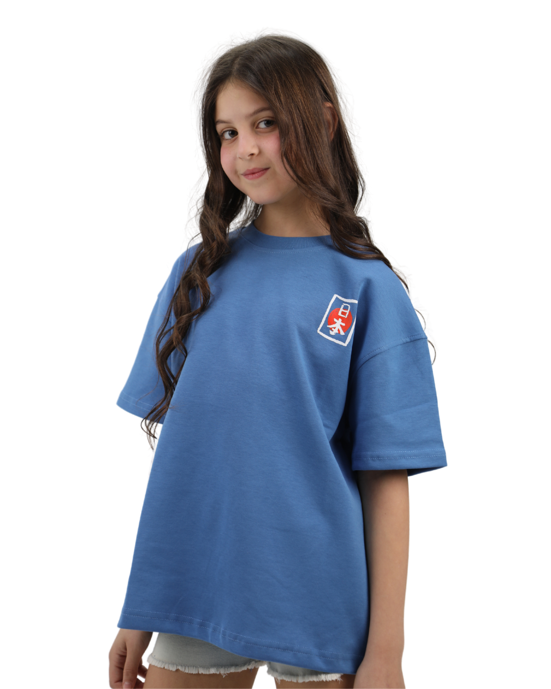 Secret Blue Oversized T-Shirt
