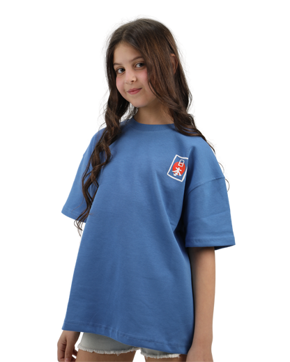 Secret Blue Oversized T-Shirt