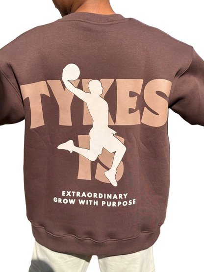 Brown Dunk Crew Neck