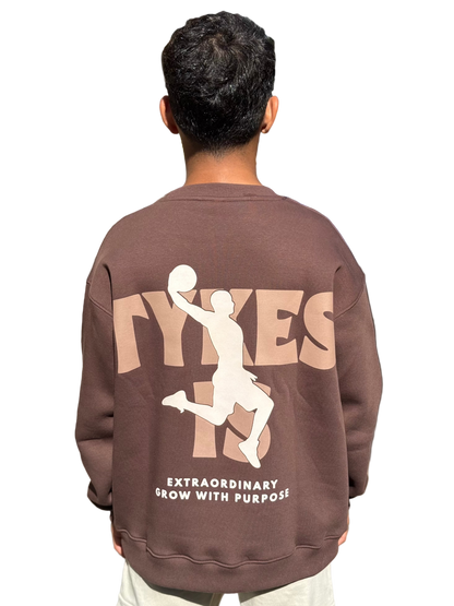 Brown Dunk Crew Neck