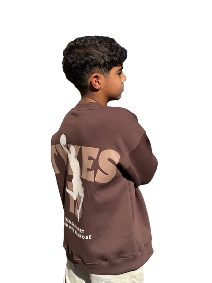 Brown Dunk Crew Neck