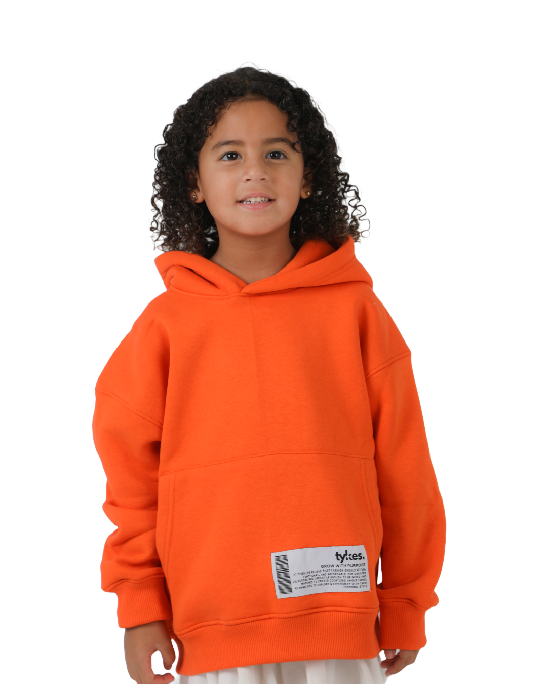 X-Face Orange Hoodie