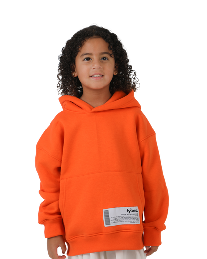 X-Face Orange Hoodie