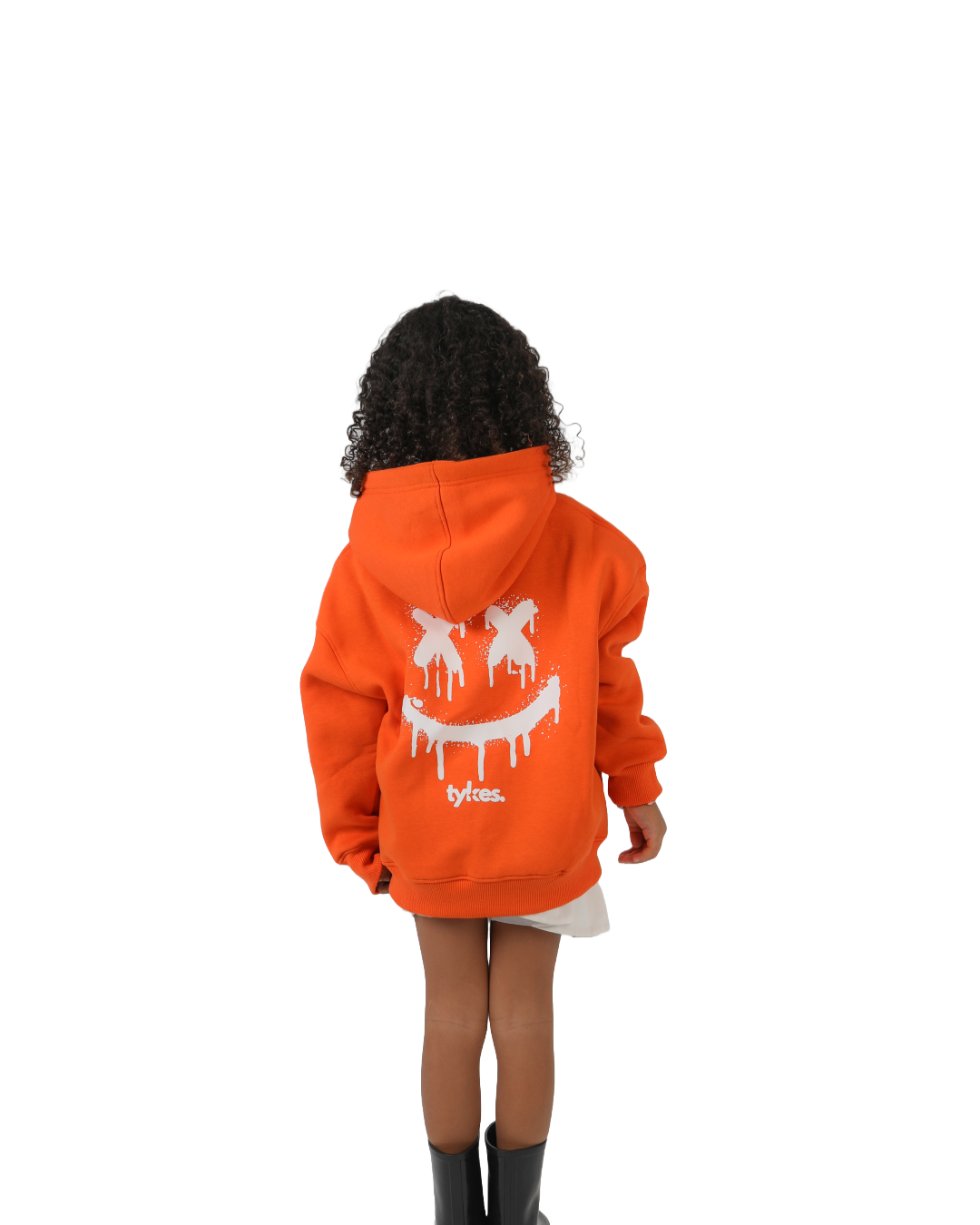 X-Face Orange Hoodie