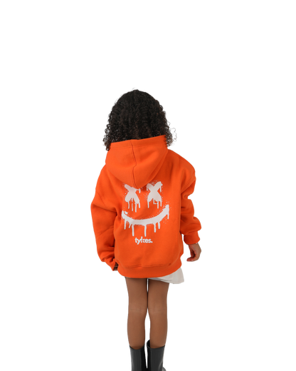 X-Face Orange Hoodie