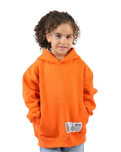 X-Face Orange Hoodie