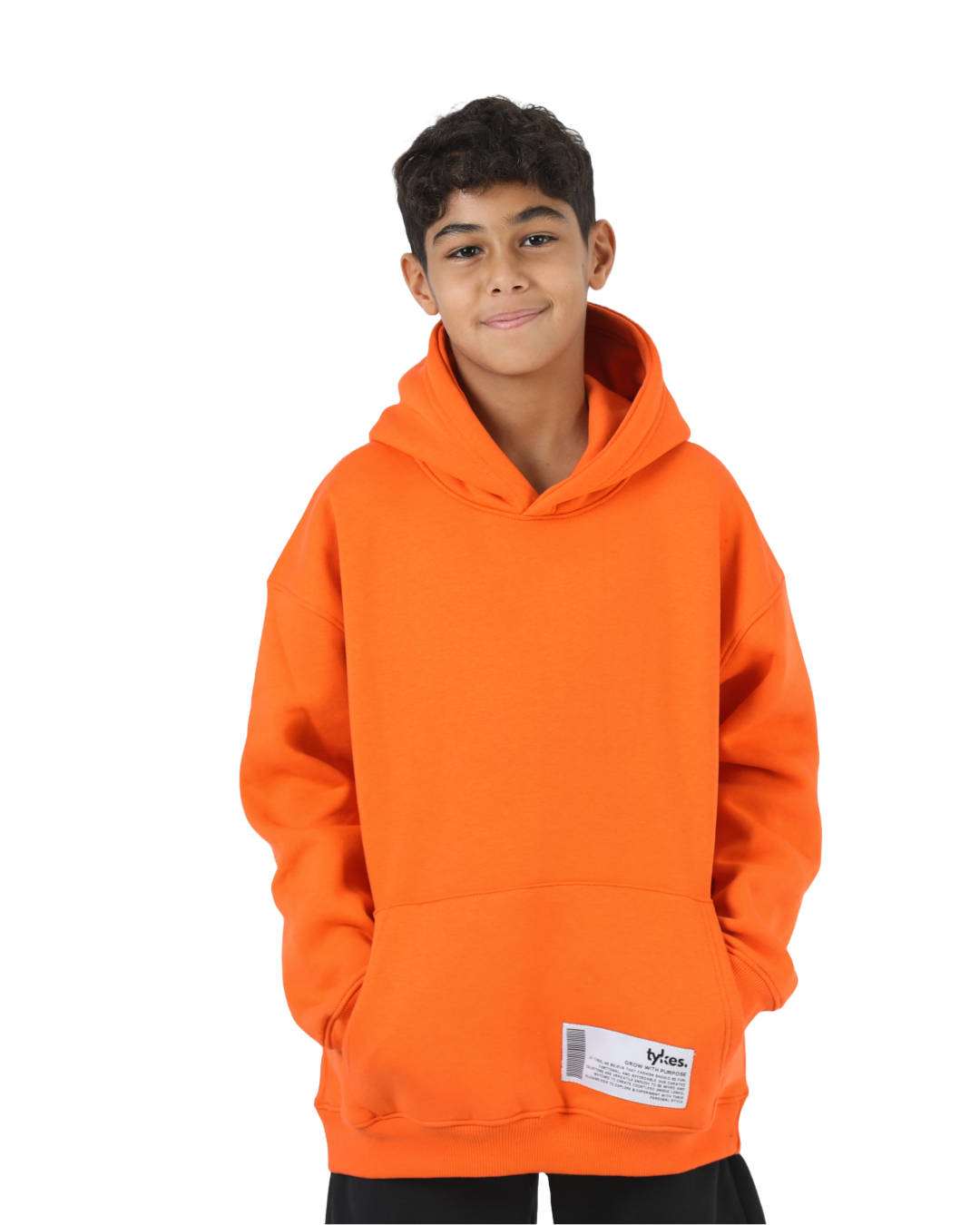 X-Face Orange Hoodie