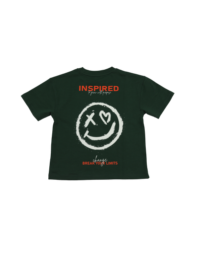 Inspired Green Oversized T-Shirt
