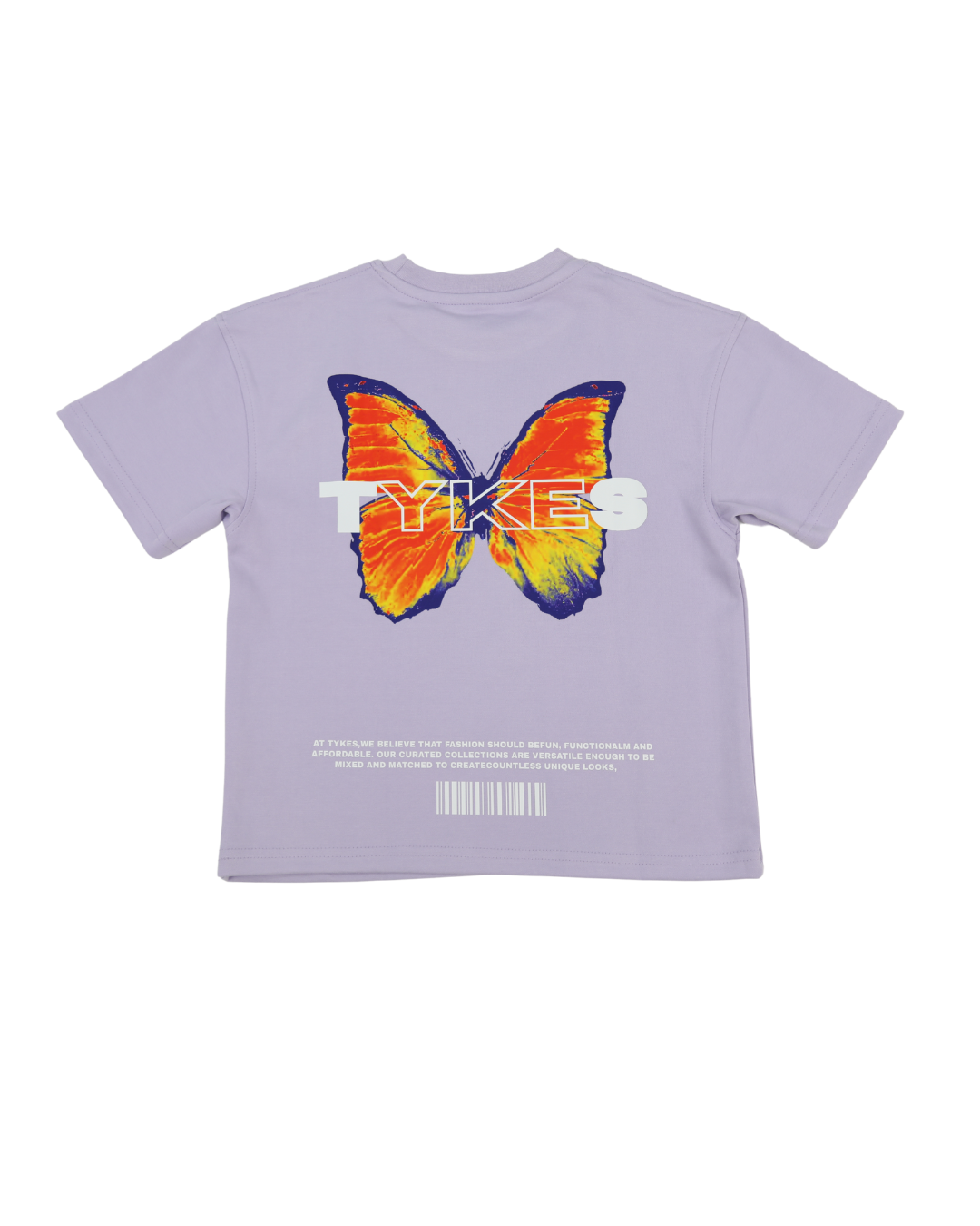 Butterfly Purple Oversized T-Shirt