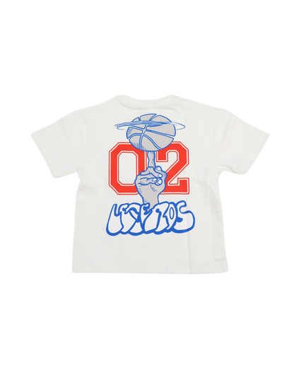Game White Oversized T-Shirt