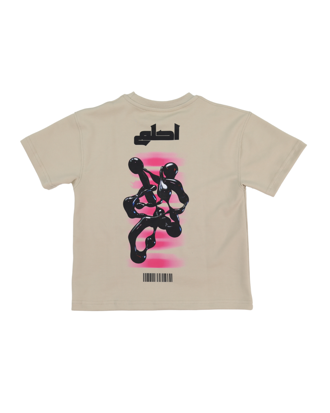 Beige Oversized T-Shirt احلم