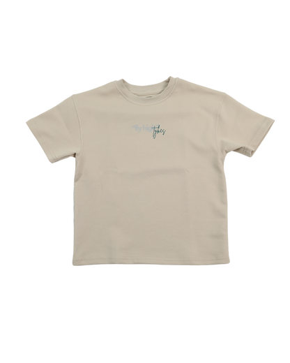 Angel Beige Oversized T-Shirt