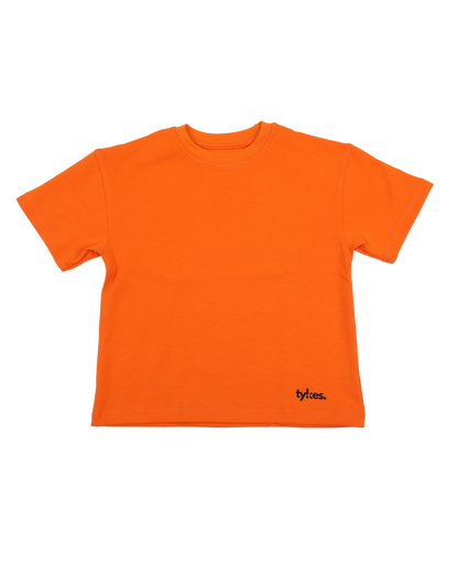 Mask Orange Oversized T-Shirt
