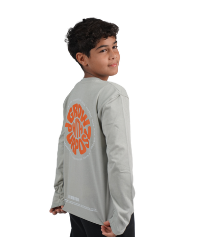 Grey Long Sleeve T-Shirt