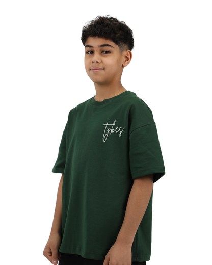 Inspired Green Oversized T-Shirt