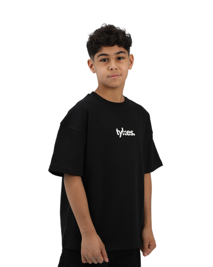 Social Black Oversized T-Shirt