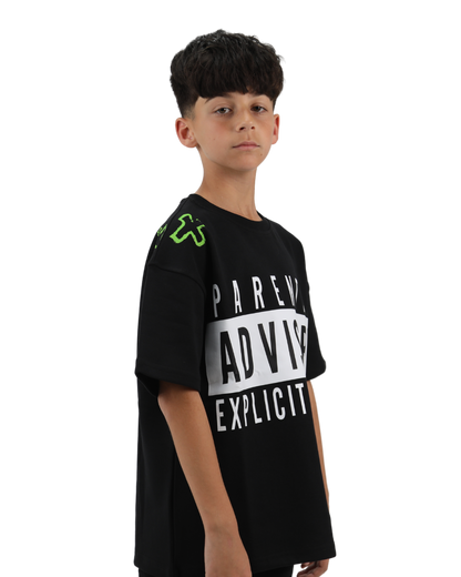 Off Limits Black Oversized T-Shirt