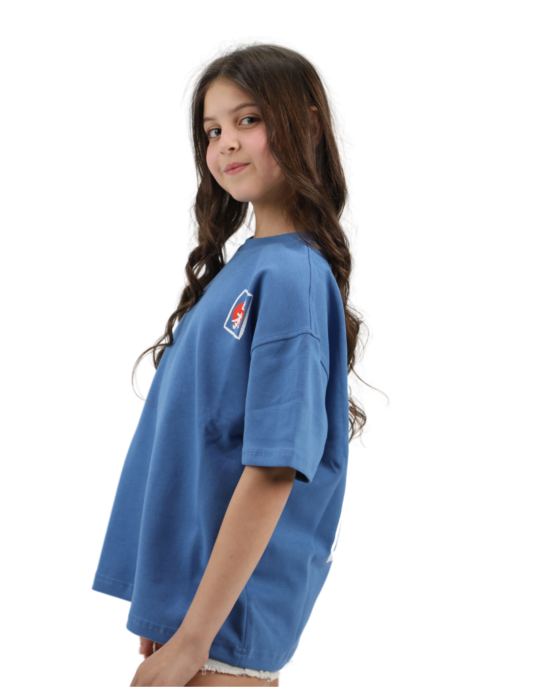 Secret Blue Oversized T-Shirt