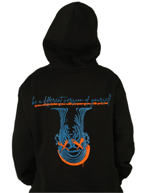 Smile Black Hoodie